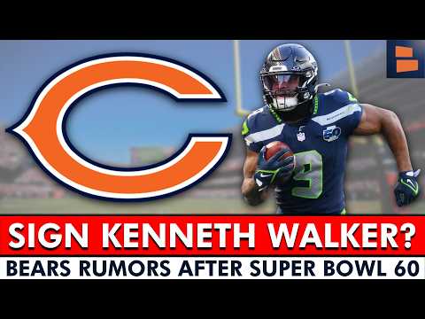 Sign Kenneth Walker? Chicago Bears Rumors Are HOT After Super Bowl 60
