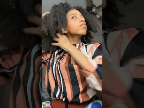 NATURAL HAIR DOESN’T HAVE TO BE HARD!! #naturalhair #naturalhaircare