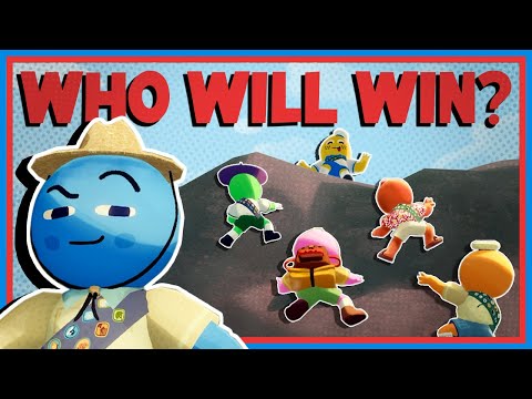 Racing Against My Friends in Peak