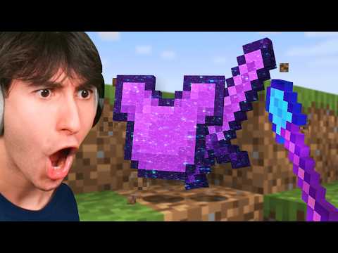 Minecraft, But Every Drop is Immortal