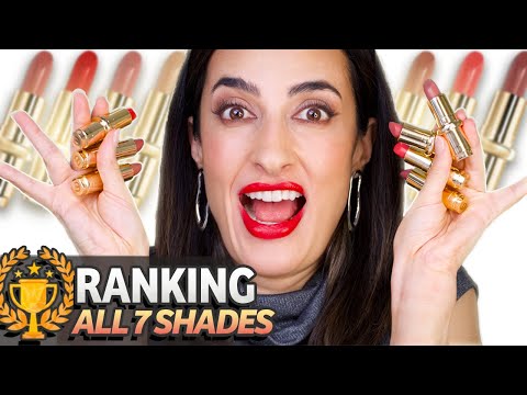 🏆 Ranking ALL Shades of LISA ELDRIDGE ROUGE EXPERIENCE lipsticks! 💄 Try on!