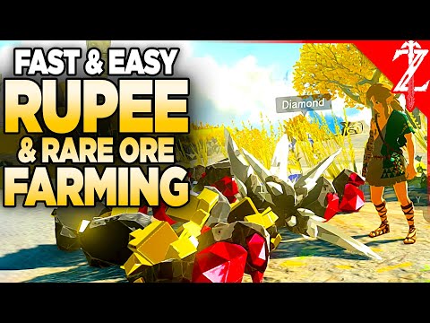 Fast & Easy Rupee Farming and Rare Ore Farming for Tears of the Kingdom