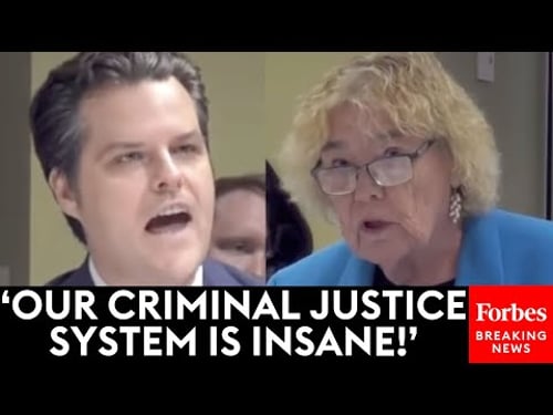 JUST IN: Matt Gaetz Fires Back At Zoe Lofgren For Slamming NYC-Based Judiciary Cmte Hearing On Crime