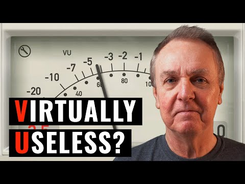 Virtually Useless? Hear what VU meters can really do for you in the studio