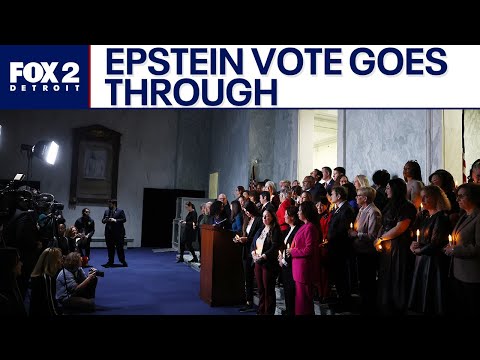 House and Senate passes bill to force release of Epstein files