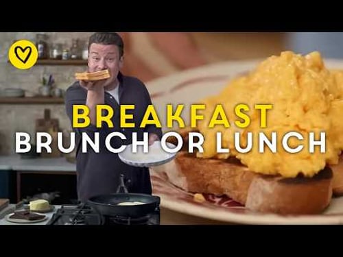 Breakfast, Brunch or Lunch Ideas | Toast VS Toastie Ideas By Jamie Oliver
