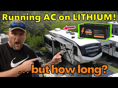 How long can a lithium battery run AC in an RV? LiTime Lithium Battery