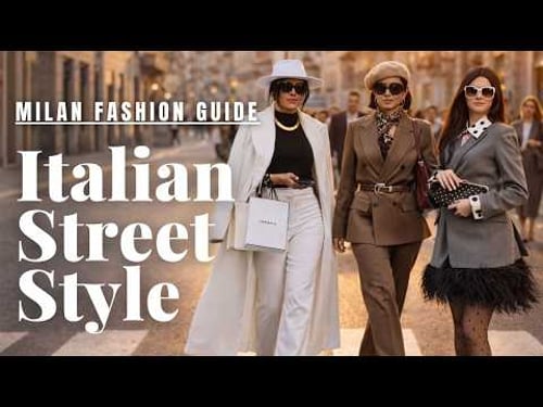 Italian Street Style | Spring Fashion Guide 2026 โจ Luxury Outfit Inspiration