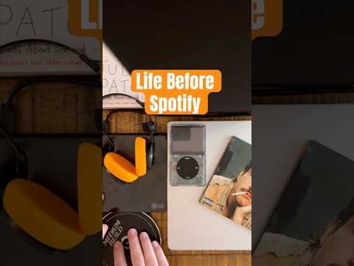 Life before Spotify 🥰🎧📱#ipod #applemusic #spotify #ipodclassic