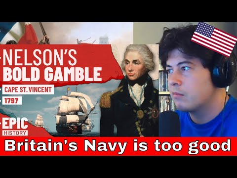 American Reacts Nelson's Battles: Cape St. Vincent