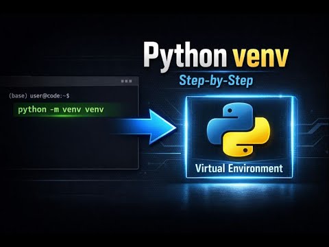 Python Virtual Environment Tutorial | Step-by-Step Guide for Creating a Virtual Environment