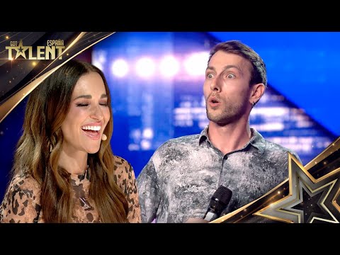STUTTERING comic that makes everyone cry with LAUGHTER | Auditions 2 | Spain's Got Talent 2024