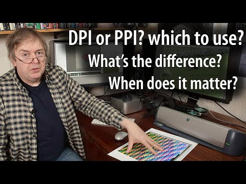 Avoiding the confusion DPI and PPI - they are not the same, a guide for editing images and printing