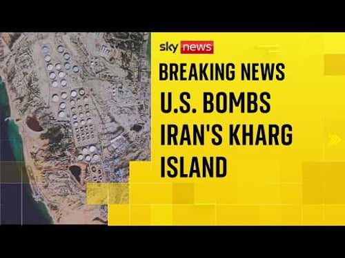US 'obliterates' military targets on Kharg Island, says Trump