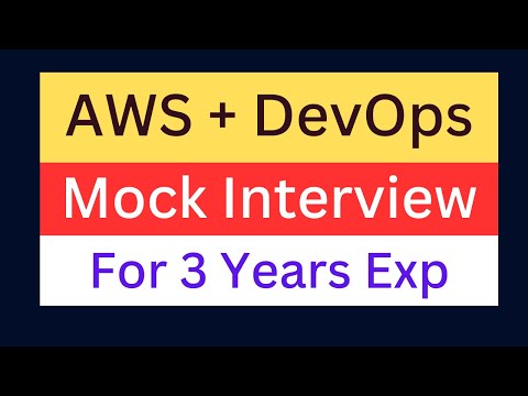 DevOps AWS Interview For Experienced : First Round Selected