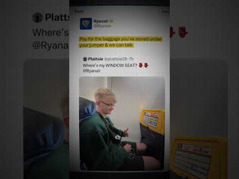 The airline that trolls its customers...