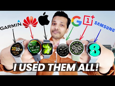 Apple Watch vs Garmin vs Galaxy Watch vs Pixel Watch vs OnePlus vs Huawei: One is BEST!