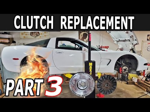 C5 Corvette Clutch Replacement Pt. 3 (LS7 Clutch GOING IN!)