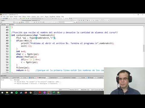 Archivos en C - Ejercicio 2: Calificaciones finales de alumnos en archivo .csv