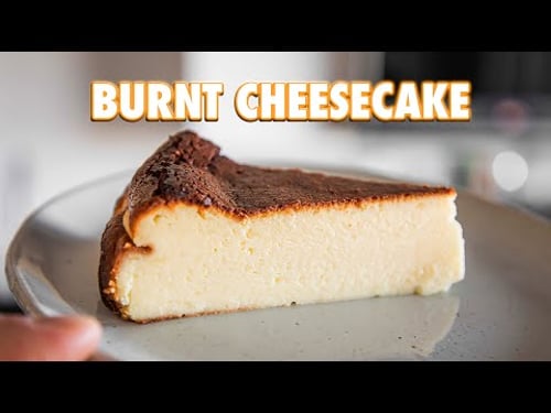 The Easiest Way To Make Cheesecake (Basque Style)