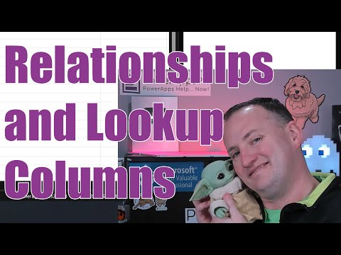 PowerApps Dataverse Lookup columns and Relationships - Create, Edit, View