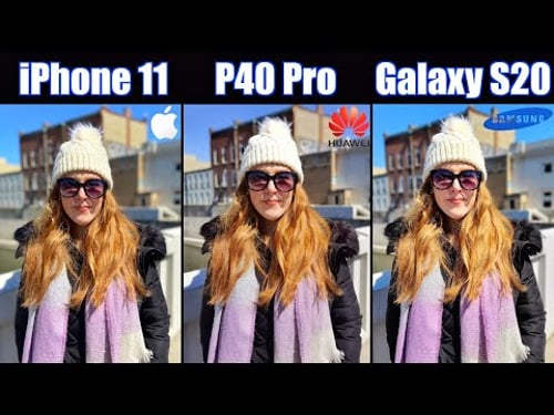 Huawei P40 Pro VS Samsung S20 VS iPhone 11 Camera Comparison