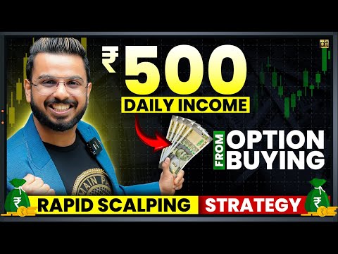 Earn βΉ500 Daily Income from Scalping Trading | Nifty Option Buying | Sniper Strategy
