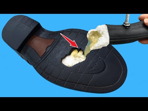 Billions Of People Don't Know This Use Of Foam And Rubber! A Veteran Shoemaker Taught Me This!