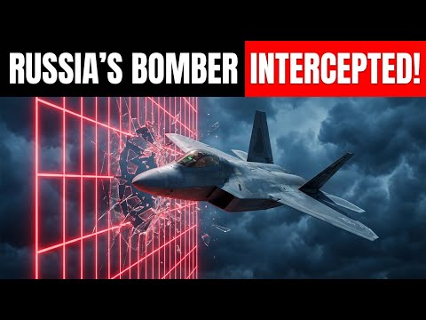 Russia’s Tu-95 Was 44 Seconds From The Border. Then F-22s Did THIS...