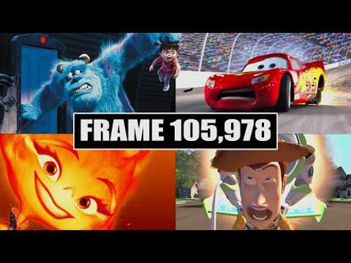 Ranking Every PIXAR Movie by the 105,978 Frame