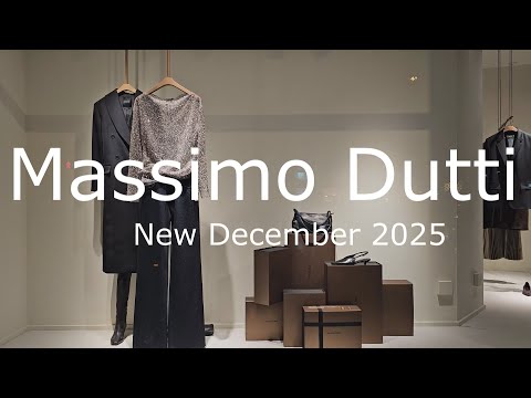 MASSIMO DUTTI NEW COLLECTION WINTER 2025 - 2026/ MASSIMO DUTTI NUEVA COLLECTION INVIERNO