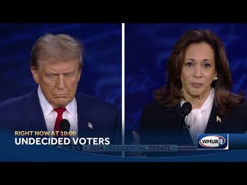 Undecided voters weigh in on presidential race following debate
