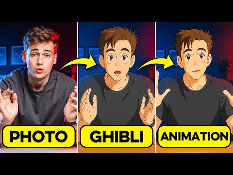 How to Turn Ghibli Style Images Into AI Animation with Kling AI