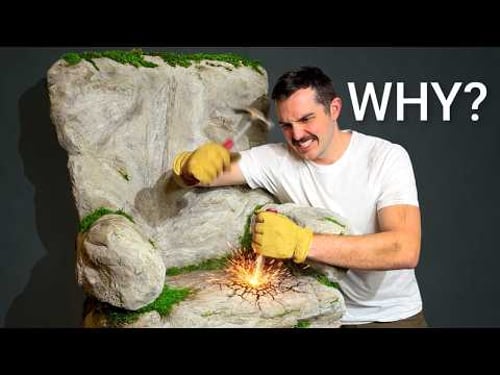 I Tried Building a Rocking Chair Out of Rock