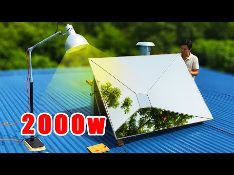 How to Make Endless Free Energy at Home? I Made My Own Free Endless Energy Solar System by PVC pipe