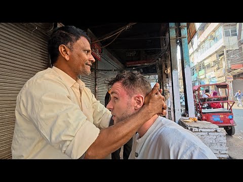 $5 Brutal Street Massage in India 🇮🇳