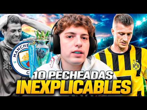 10 PECHEADAS INEXPLICABLES EN LA HISTORIA DEL FUTBOL - CUAL FUE LA PEOR? (2025)