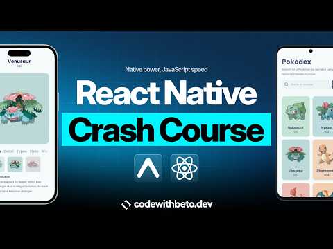 React Native for Dummies 2025 – Full Beginner Crash Course