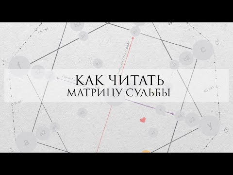 Как читать матрицу судьбы. Читаем матрицу судьбы
