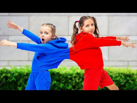 Dasha e Alice Incollate dalle Felpe Magiche! π²β¨