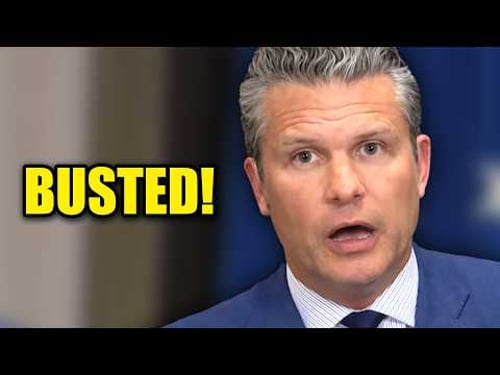 Pete Hegseth PANICS as DAMNING Secret Goes Public!