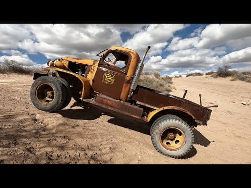 Double Dually 1.5 Ton Chevy Mutt Truck Off-Road!