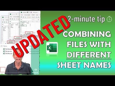 Great tricks when loading Files From Folder if sheet names are different