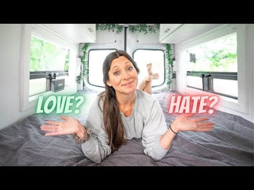 WE LIVED IN A VAN FOR AN ENTIRE YEAR