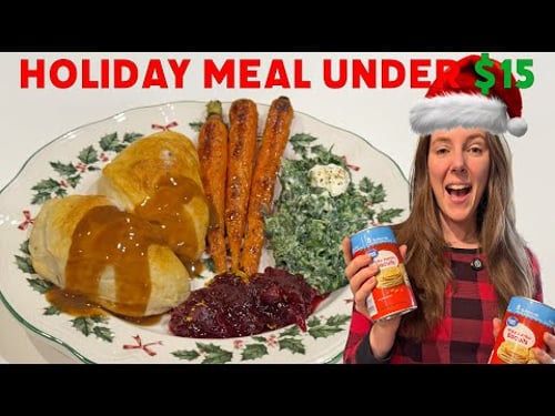 $15 Walmart Budget Holiday Meal - Beef Wellington