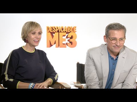Steve Carell and Kristen Wiig interviewed by 8-year-old for DESPICABLE ME 3