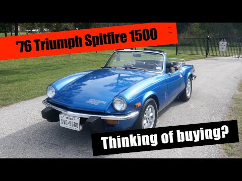 1976 Triumph Spitfire 1500 (What is it really like to own?)