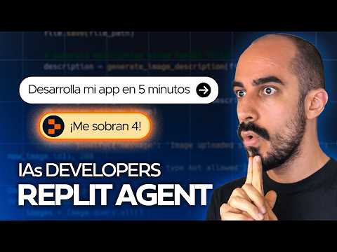 YA puedes PROGRAMAR usando AGENTES... y es impresionante! | Demo Replit Agent