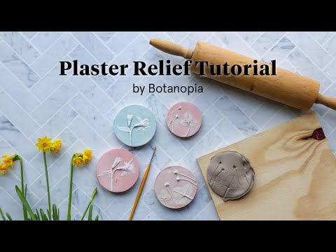 Plaster Relief tutorial by Botanopia