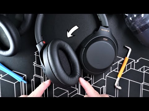 How to Replace Sony WH-1000XM4 Earpads Cushions 👍🏻